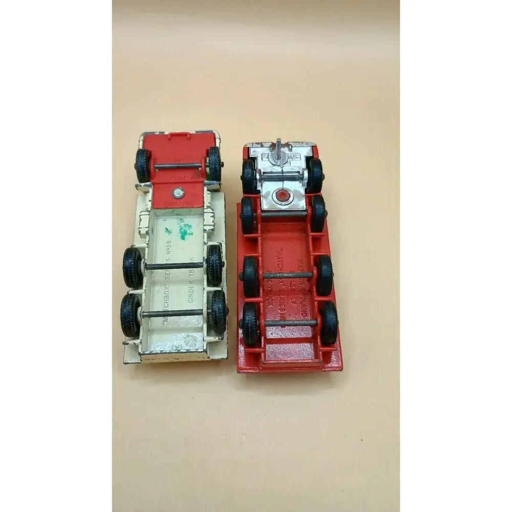 Matchbox Lesney Pipe Trucks - Set Of 2